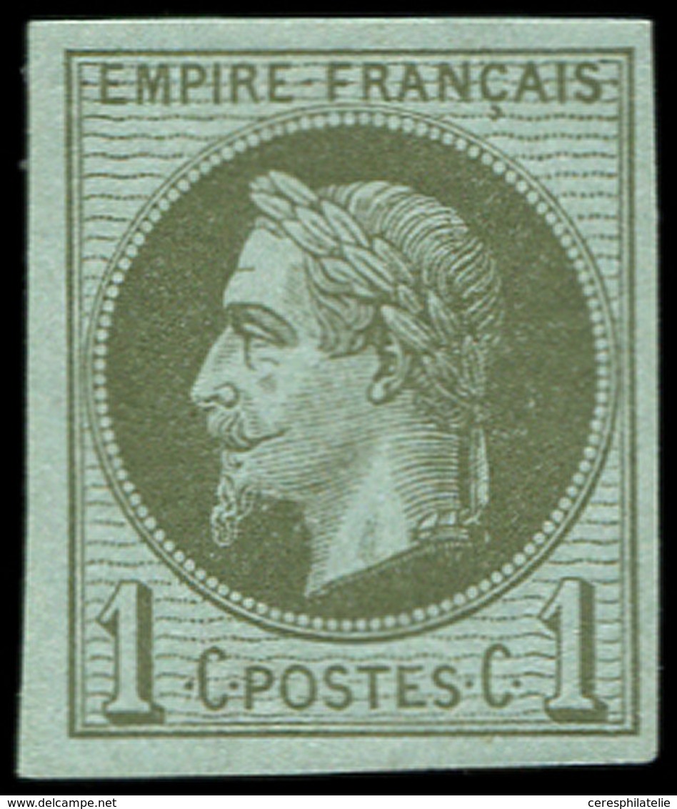 * EMPIRE LAURE R25c   1c. Bronze, ROTHSCHILD, TB - 1863-1870 Napoleon III With Laurels