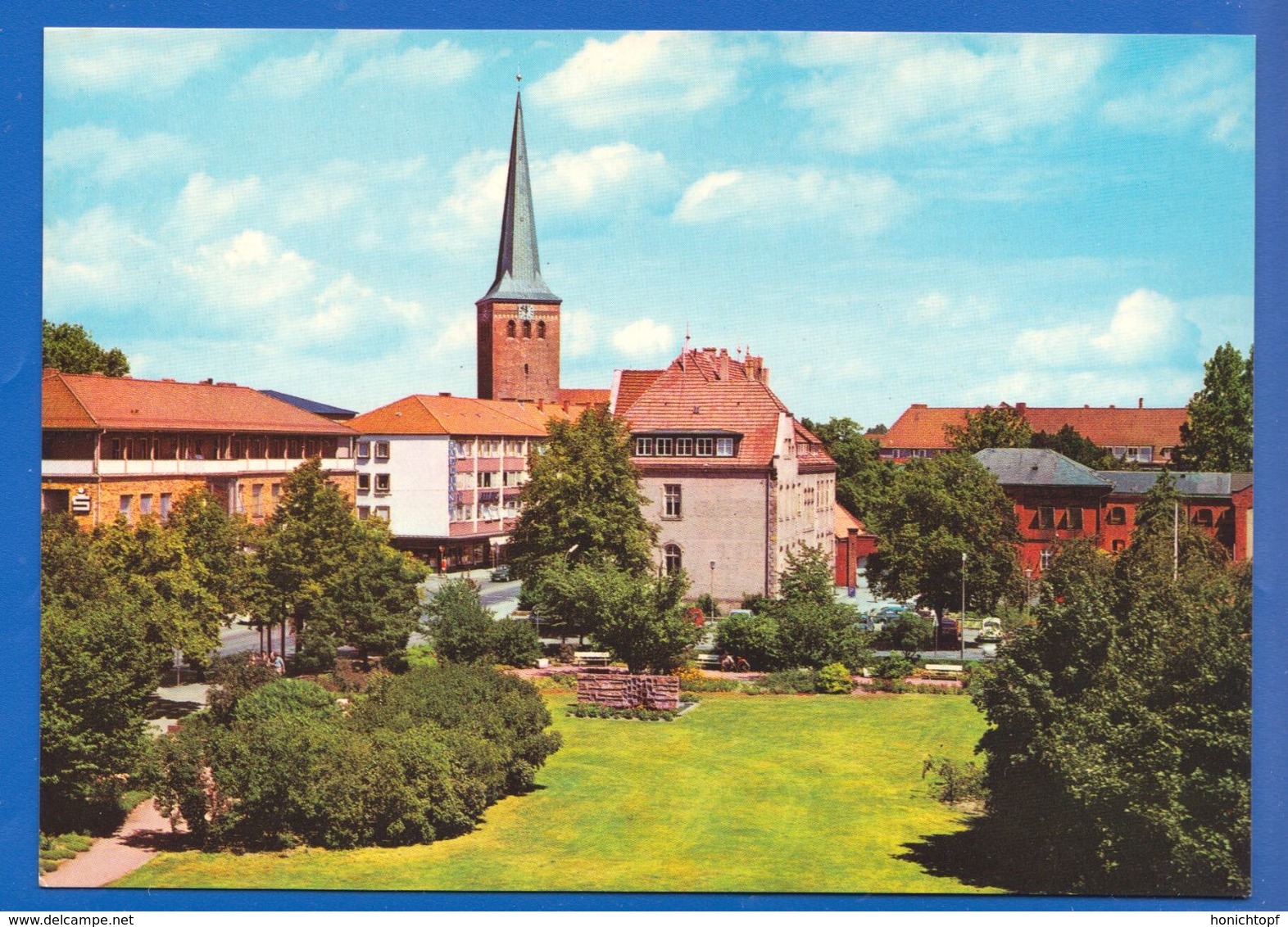 Deutschland; Uelzen; Kreishaus Und Marienkirche - Uelzen