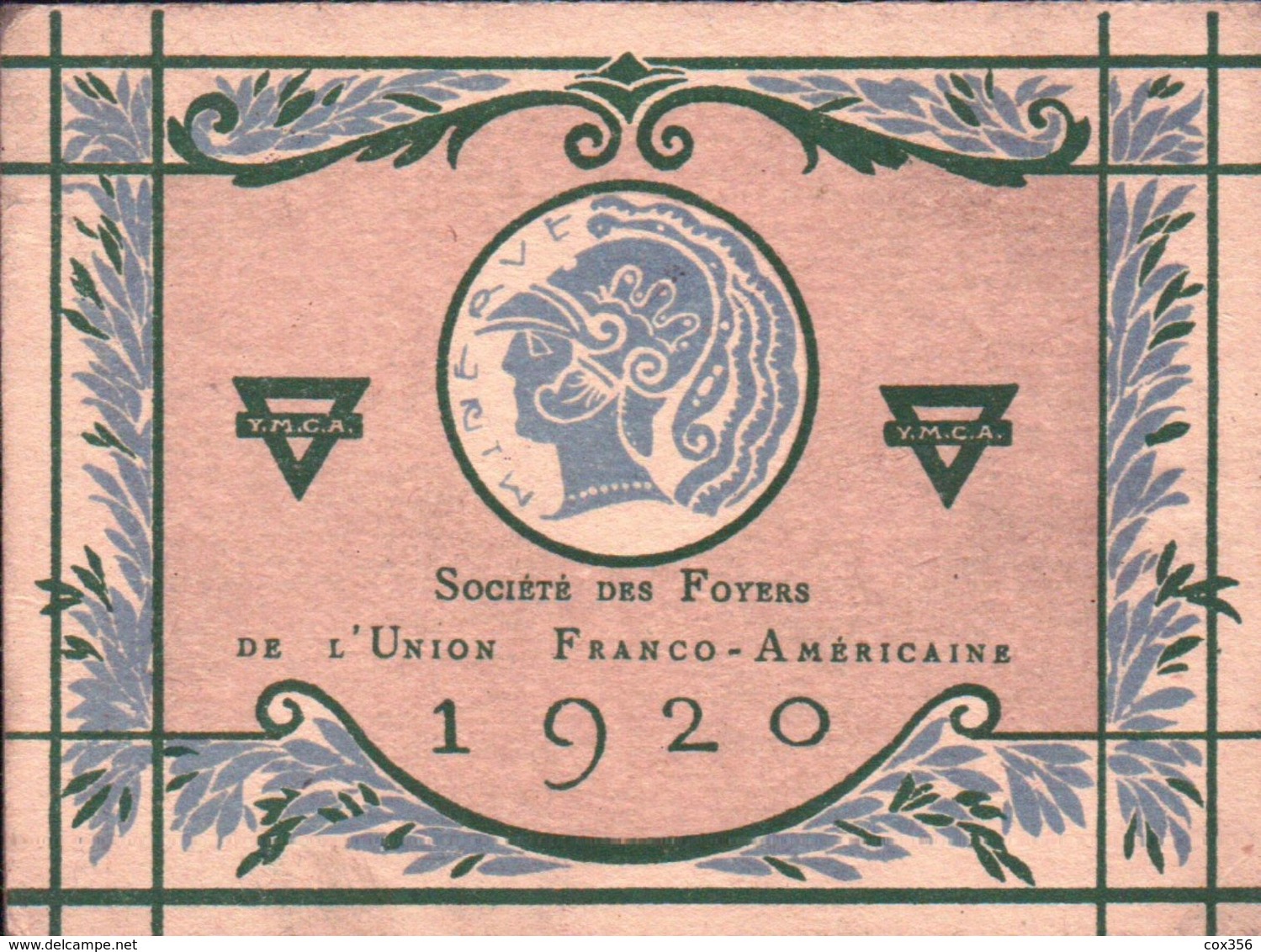 CALENDRIERS 1920 Société Des Foyers De L'Union FRANCO AMÉRICAINE ( Edt COQUENER ) - Small : 1901-20