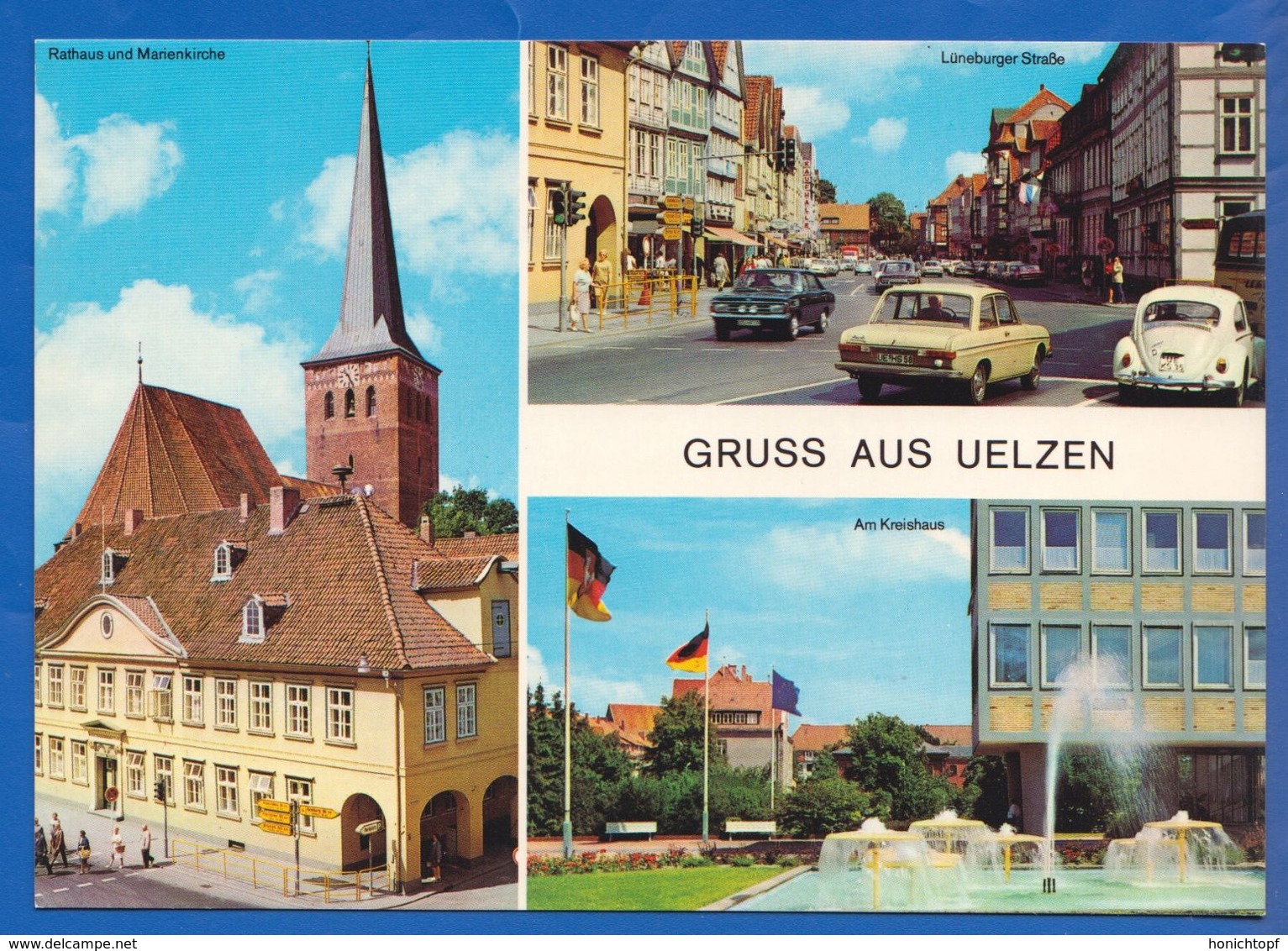 Deutschland; Uelzen; Multibildkarte - Uelzen