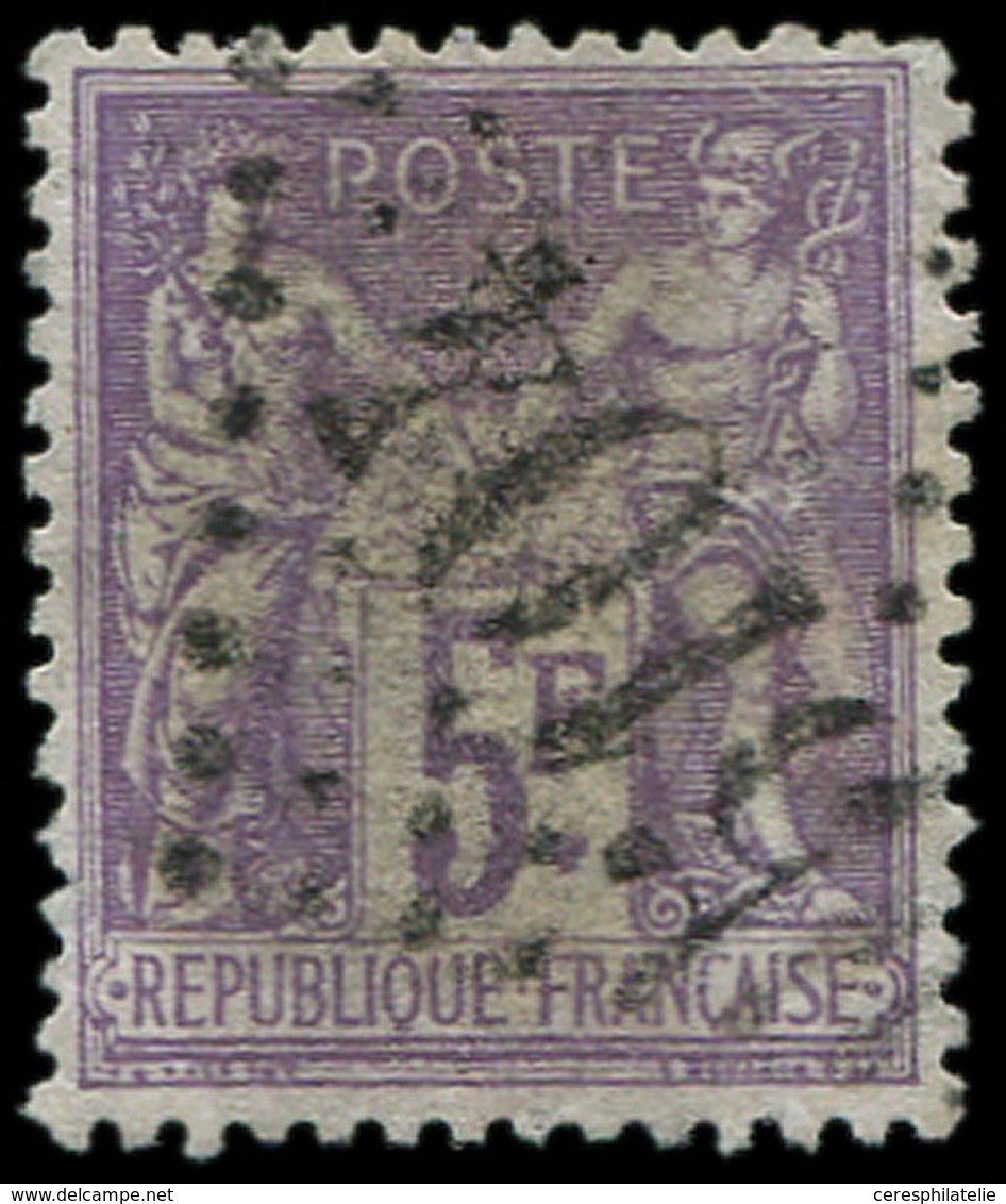 BUREAUX FRANCAIS A L'ETRANGER N°95 Obl. GC 5104 De SHANGHAI, Défx, B/TB - 1849-1876: Klassik
