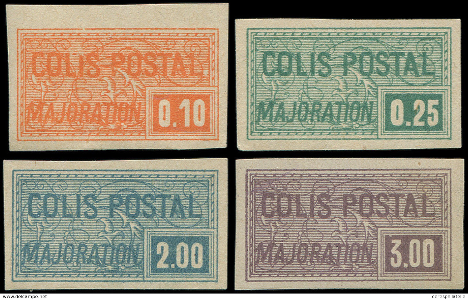 ** COLIS POSTAUX 77/80 Majoration De 1926, NON DENTELES, N°79 *, TB, Cote Maury ** - Autres & Non Classés