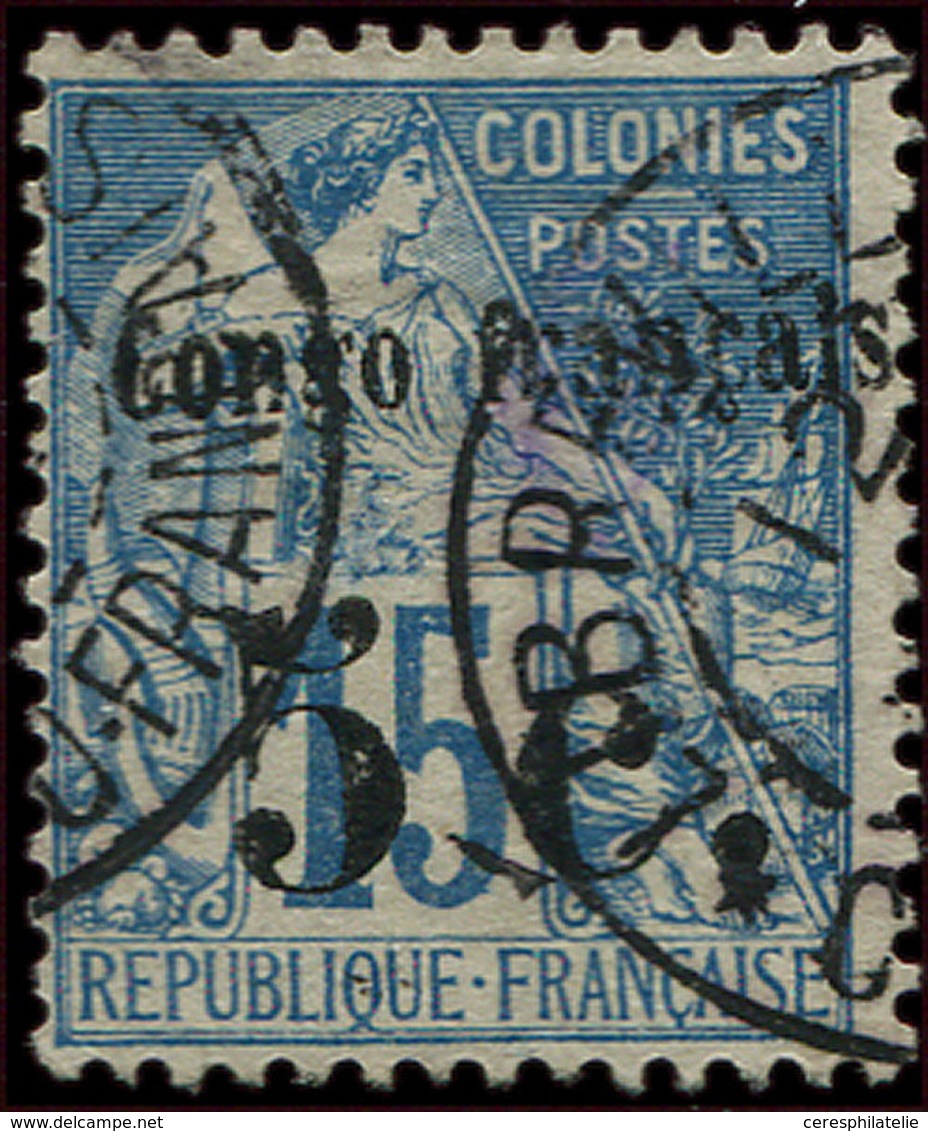 CONGO 2 : 5c. Sur 15c. Bleu, Obl., TB - Other & Unclassified