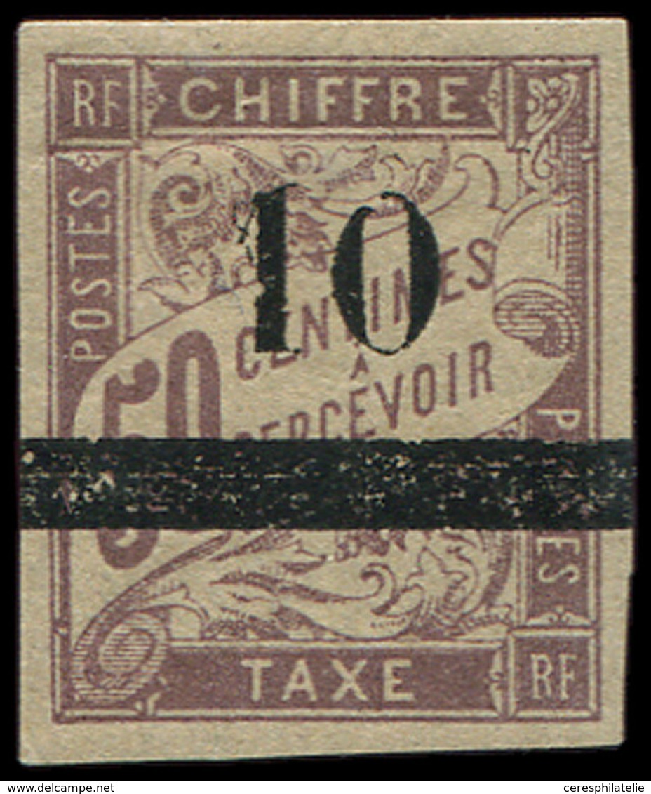 * SENEGAL Taxe 1 : 10 S. 50c. Lilas, TB. Br - Other & Unclassified