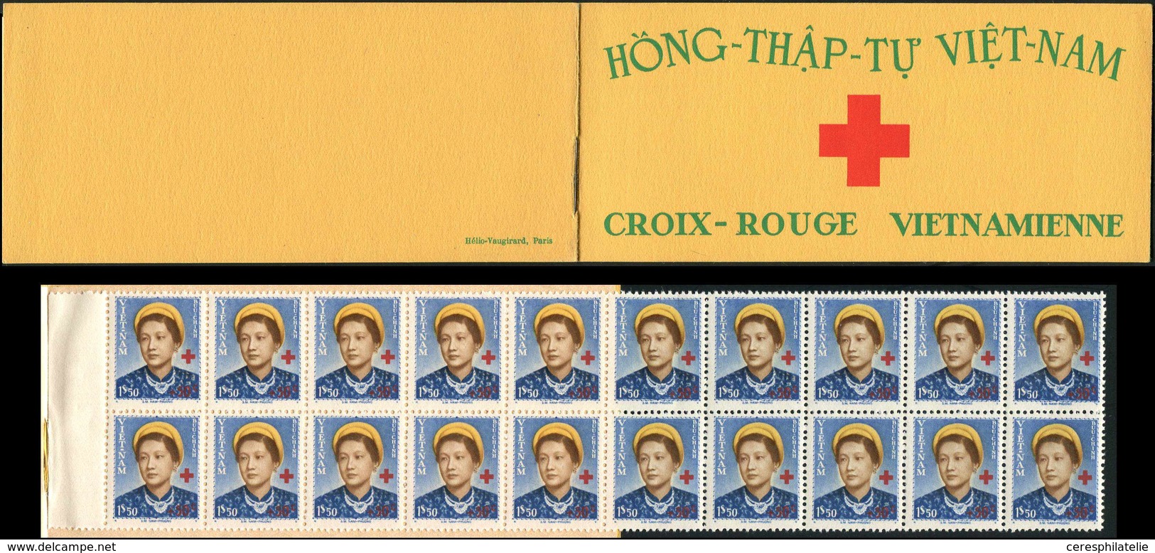 ** VIETNAM 17 : Carnet Croix Rouge De 20 Ex., TB - Sonstige & Ohne Zuordnung