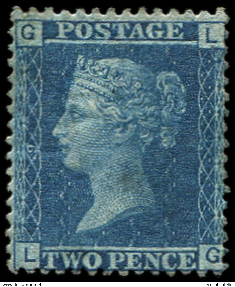 * GRANDE BRETAGNE 15 : 2p. Bleu, Dentelé 14, Gomme Légèrement Coulée, Sinon TB - Unused Stamps