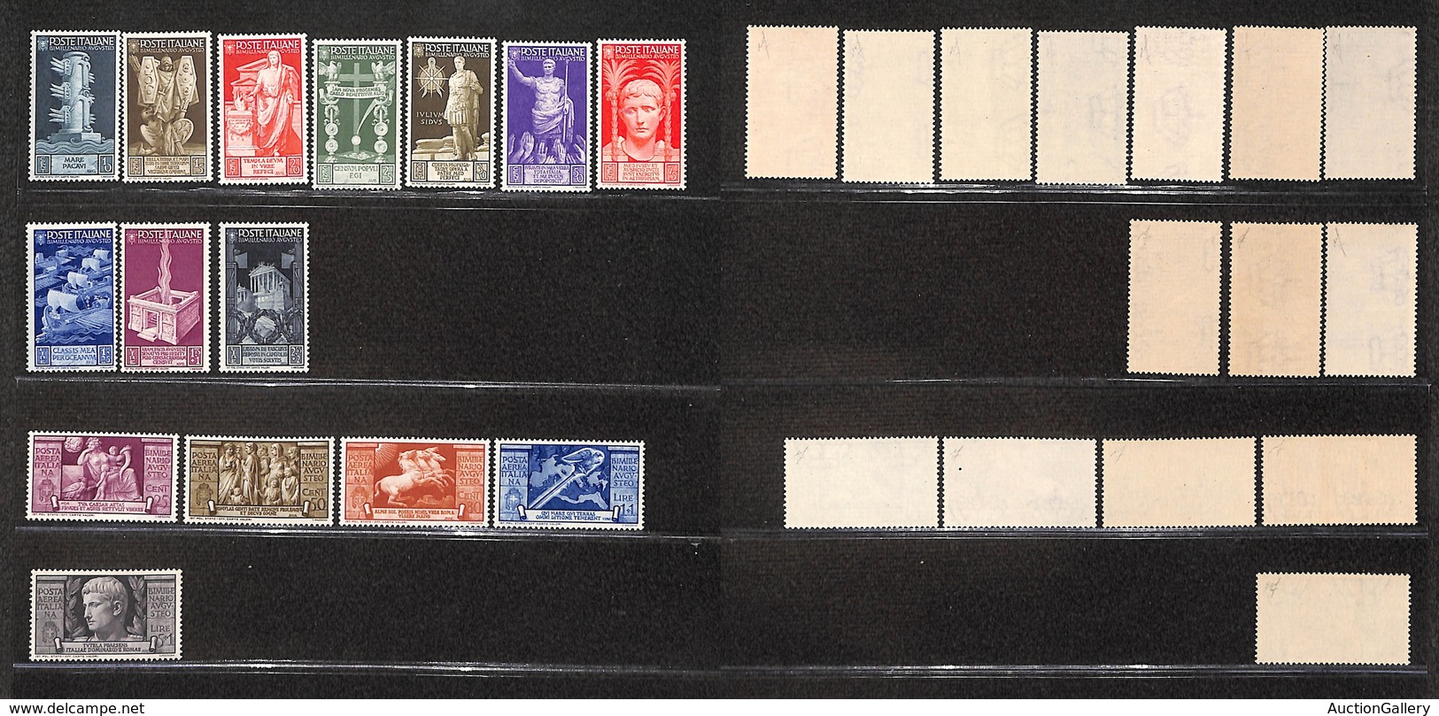 0226 REGNO - 1937 - Augusto (416/425+Aerea 106/110) - Serie Completa - Gomma Integra (750) - Andere & Zonder Classificatie