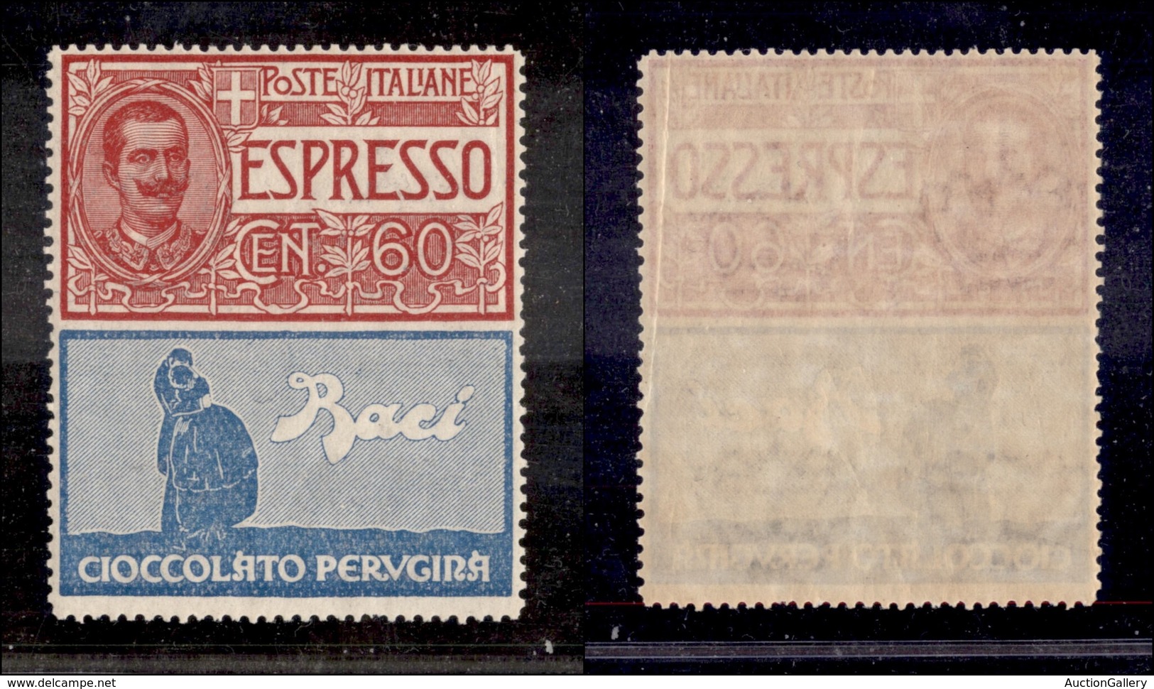 0292 REGNO - 1925 - Pubblicitari - 60 Cent Perugina (21) - Ottimamente Centrato - Gomma Integra (150) - Autres & Non Classés