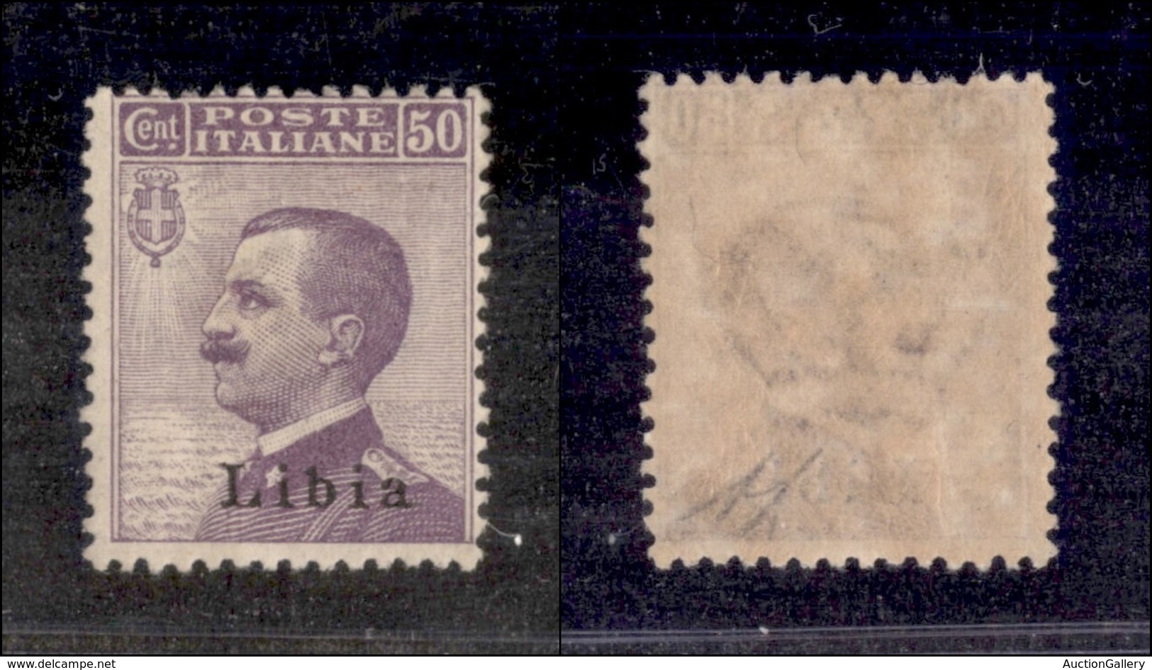 0623 COLONIE - LIBIA - 1912 - 50 Cent (9/I-secondo Tipo) - Gomma Integra - Diena (480) - Andere & Zonder Classificatie