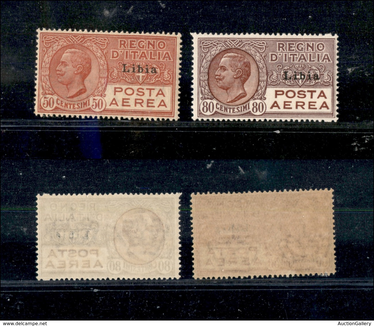 0679 COLONIE - LIBIA - 1928 - Posta Aerea (1/2) - Serie Completa - Gomma Integra (300) - Other & Unclassified