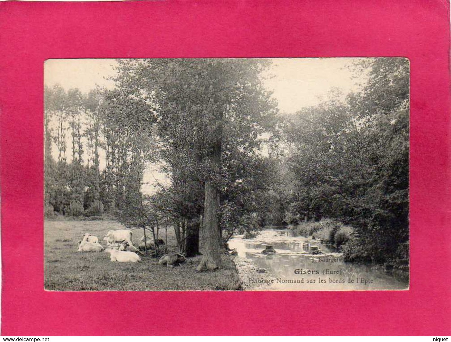 27 Eure, Gisors, Pâturage Normand Sur Les Bords De L'Epte, (J. Bourgeix) - Gisors