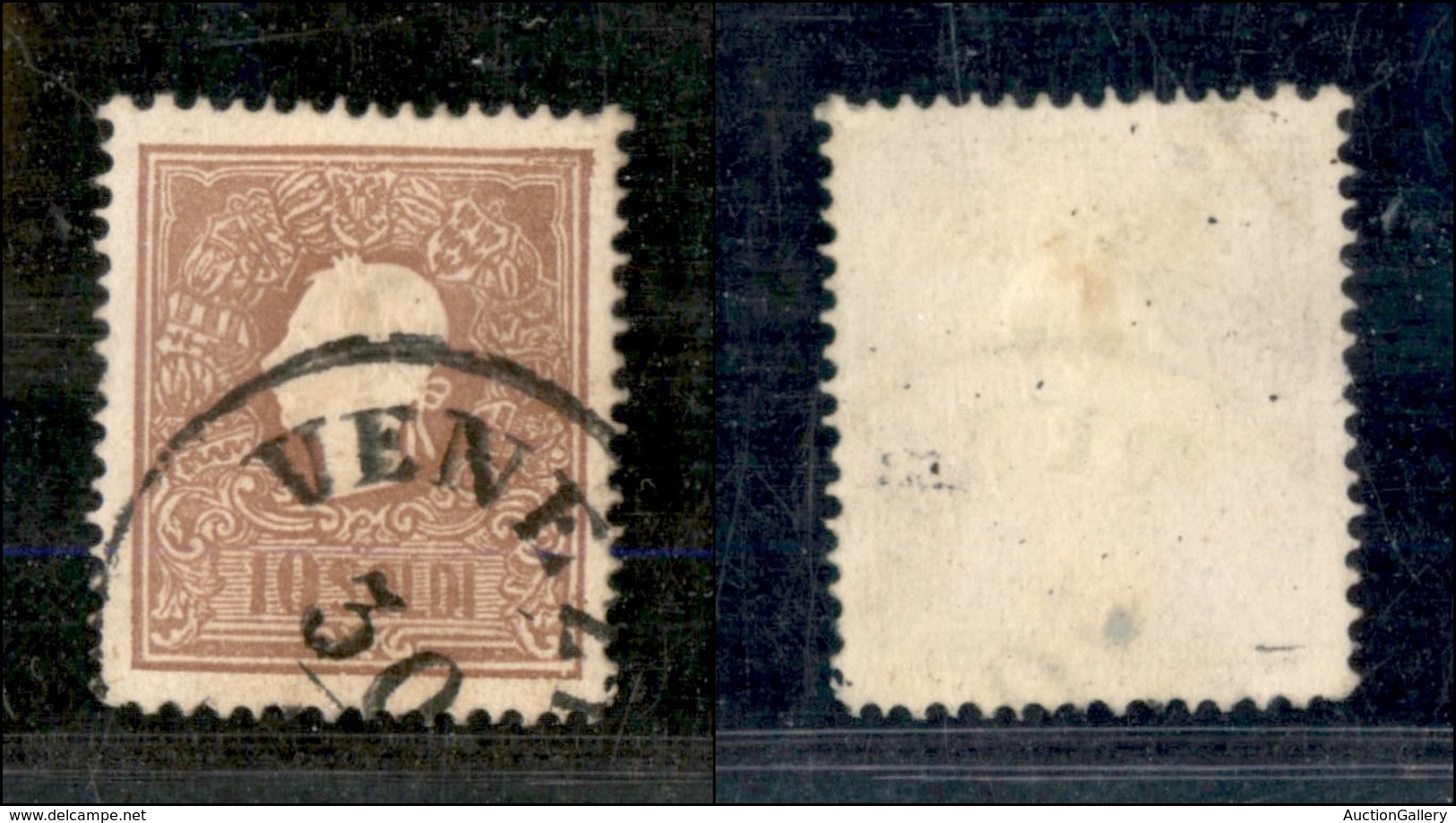 1098 ANTICHI STATI - LOMBARDO VENETO - 1859 - 10 Soldi (31) - Molto Bello (32) - Other & Unclassified