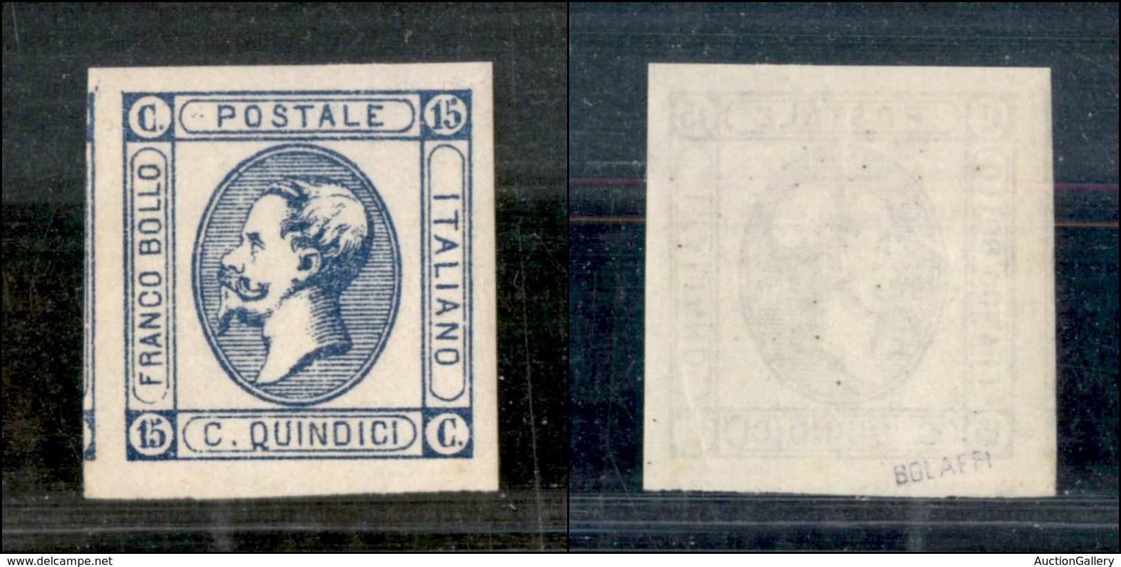 1373 REGNO - 1863 - 15 Cent Litografico (13) Secondo Tipo - Gomma Integra - Autres & Non Classés