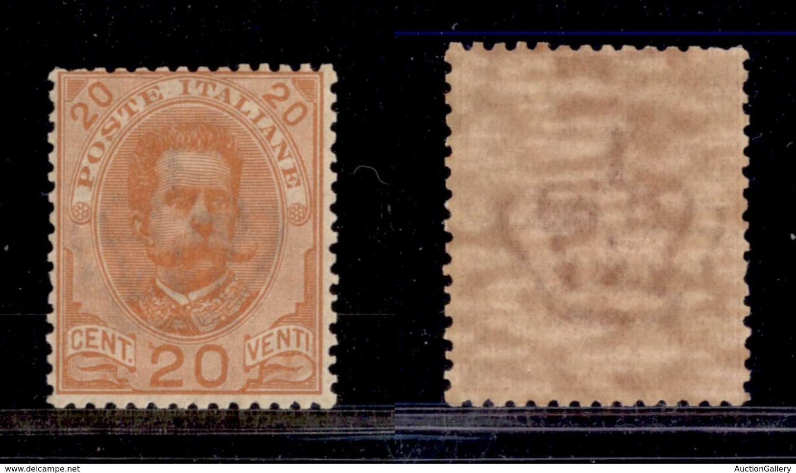 1403 REGNO - 1891/1896 - 20 Cent Umberto (61) - Gomma Integra - Other & Unclassified