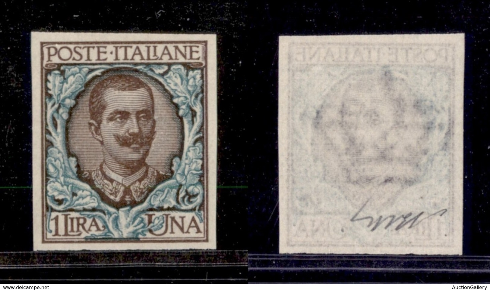 1425 REGNO - 1901 - Prove - 1 Lira (P77) - Senza Gomma (250) - Sonstige & Ohne Zuordnung