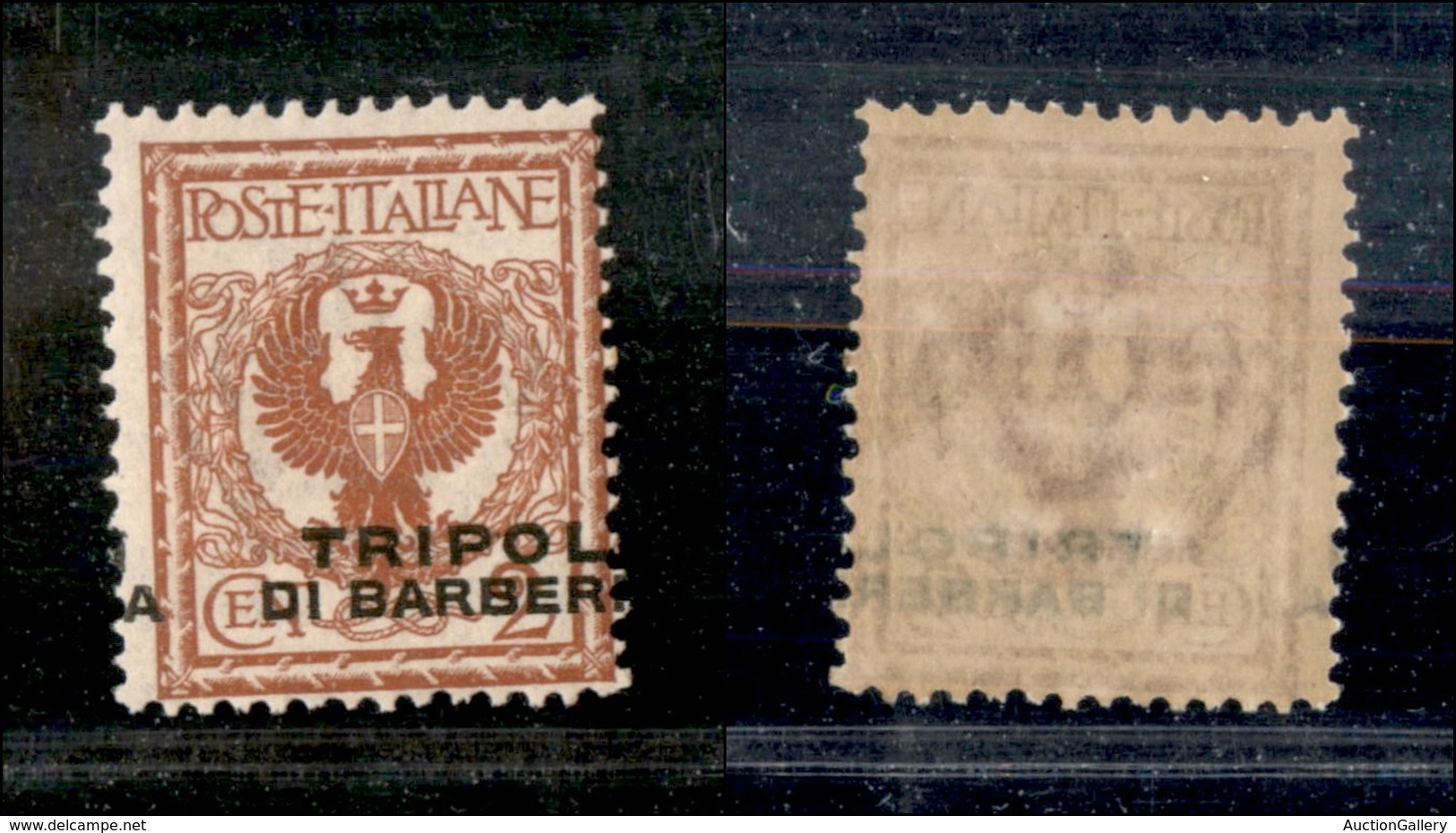 1929 UFF.POSTALI ESTERO - LEVANTE - 1915 - 2 Cent (12) Con Soprastampa Spostata IA A Cavallo - Gomma Integra - Other & Unclassified