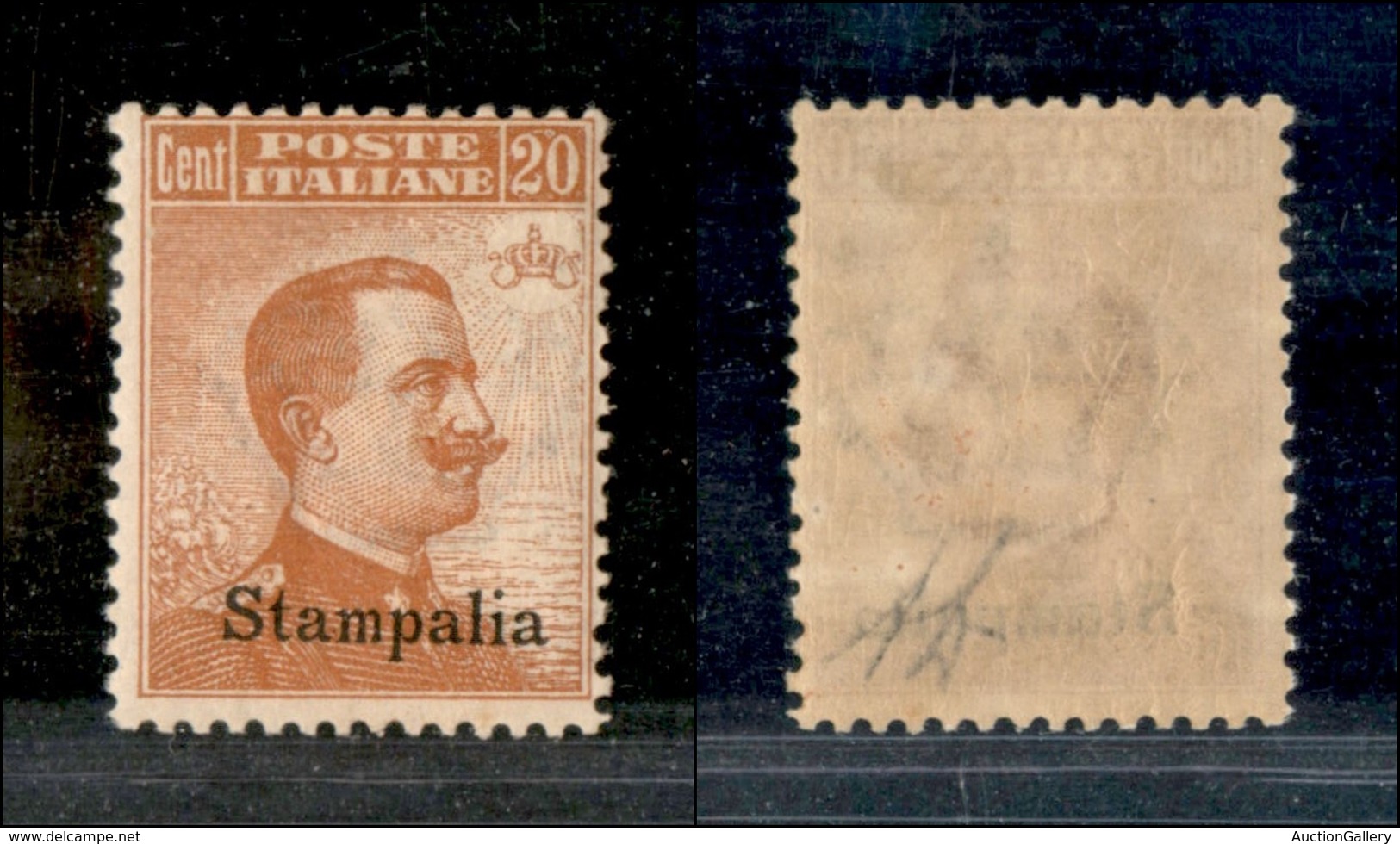 1966 COLONIE - EGEO - 1912 - 20 Cent Soprastampato (11) - Nuovo Con Gomma (90) - Other & Unclassified