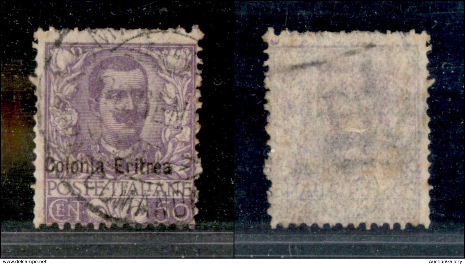 1978 COLONIE - ERITREA - 1903 - 50 Cent Floreale Soprastampato (27) - Usato (40) - Other & Unclassified