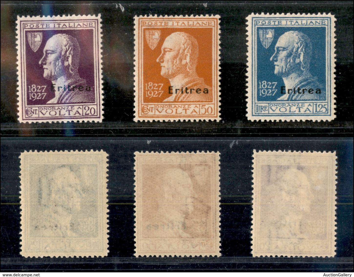 1995 COLONIE - ERITREA - 1927 - Volta (120/122) - Serie Completa - Gomma Integra - Other & Unclassified