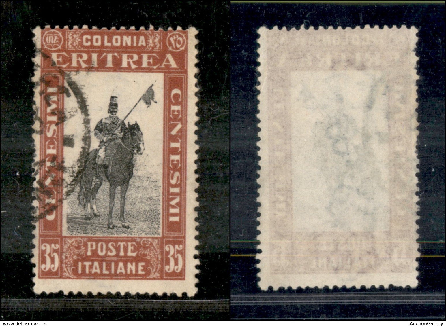 2002 COLONIE - ERITREA - 1930 - 35 Cent Soggetti Africani (160) - Usato - Other & Unclassified