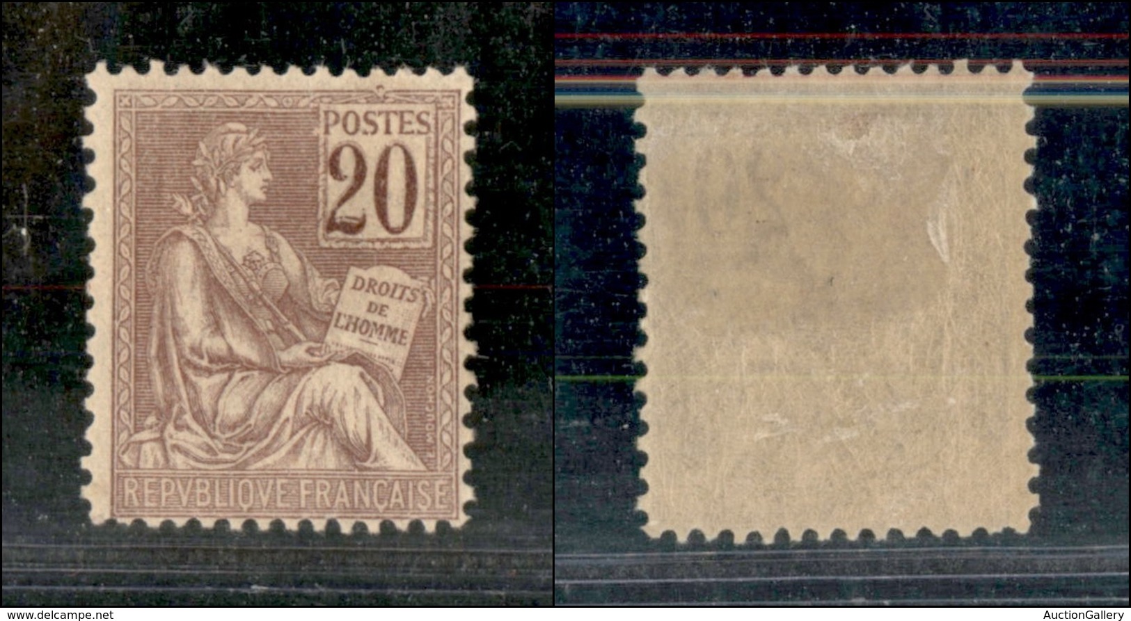 2516 FRANCIA - 1900 - 20 Cent (93) - Nuovo Con Gomma - Other & Unclassified