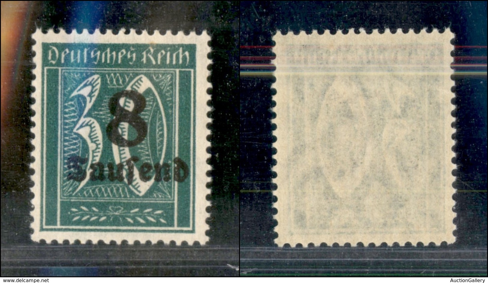 2532 GERMANIA - 1923 - 8 T. Su 30 P. (254) - Gomma Integra - Other & Unclassified