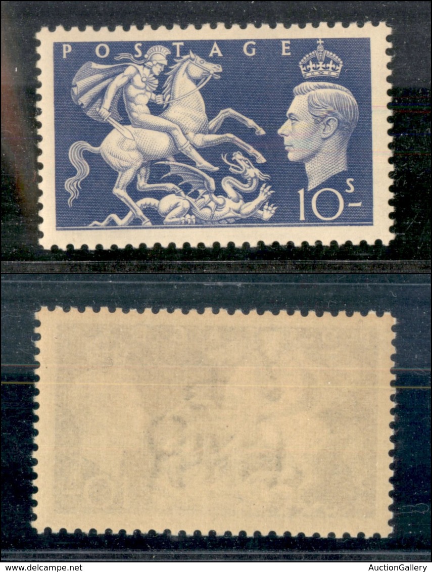 2550 GRAN BRETAGNA - 1951 - 10 Shilling (253) - Gomma Integra (25) - Autres & Non Classés