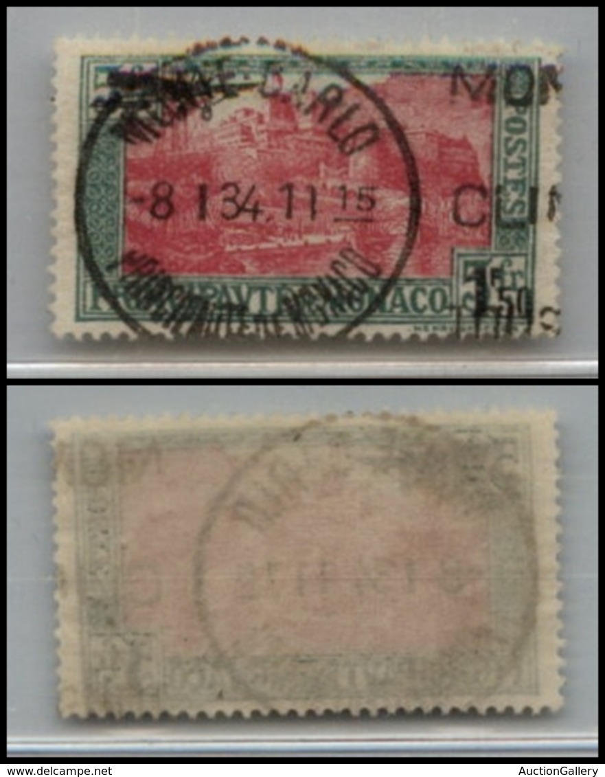 2577 MONACO - 1933 - 1,5 Franchi Su 5 Franchi (137) - Usato (30) - Other & Unclassified