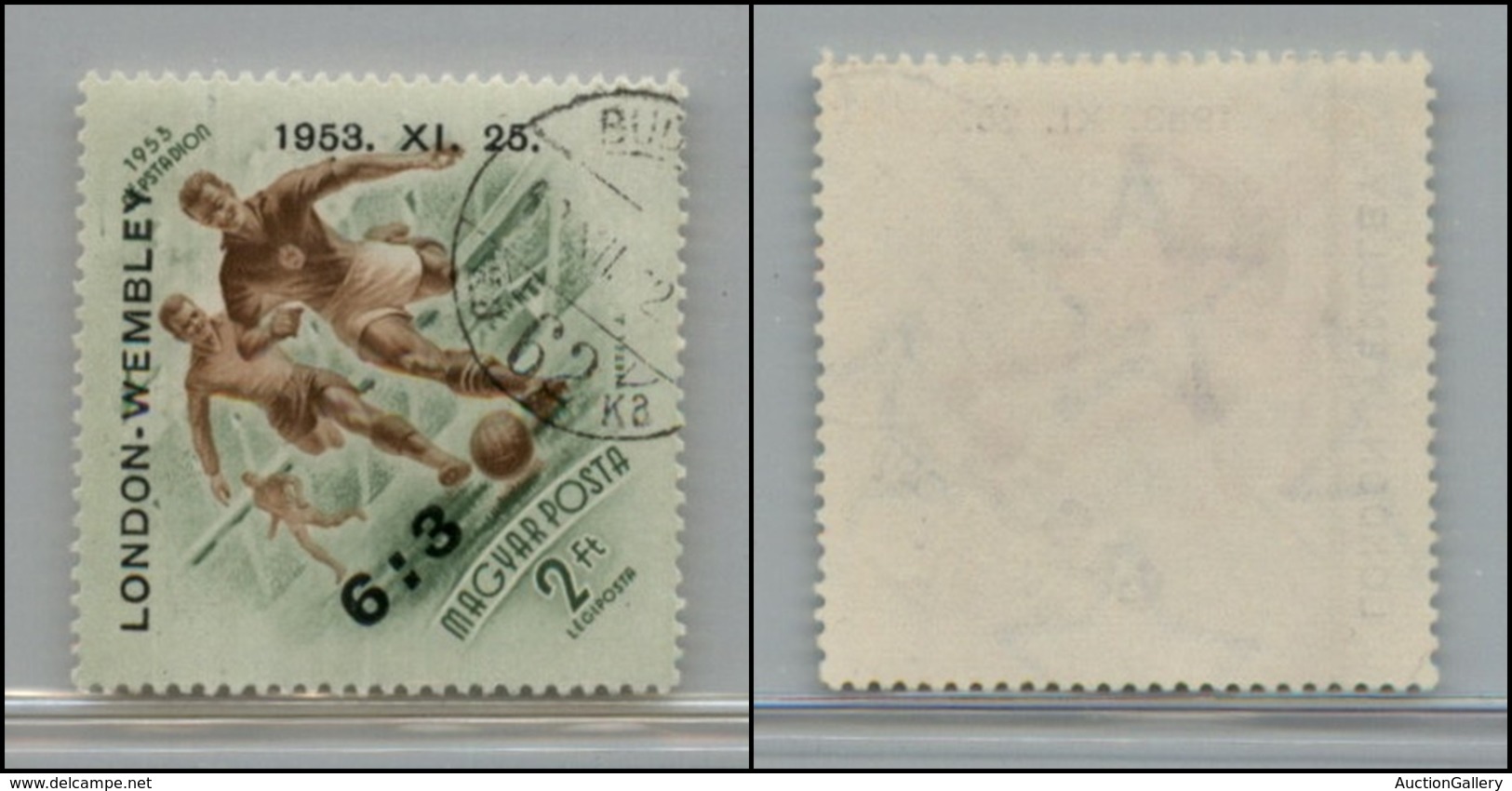 2706 UNGHERIA - 1953 - 2 Ft London Wembley (1340) - Usato - Other & Unclassified