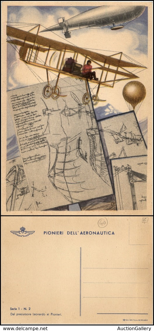 2713 CARTOLINE - MILITARI - Pionieri Dell'aeronautica - Serie I N.2 - Nuova FG - Autres & Non Classés