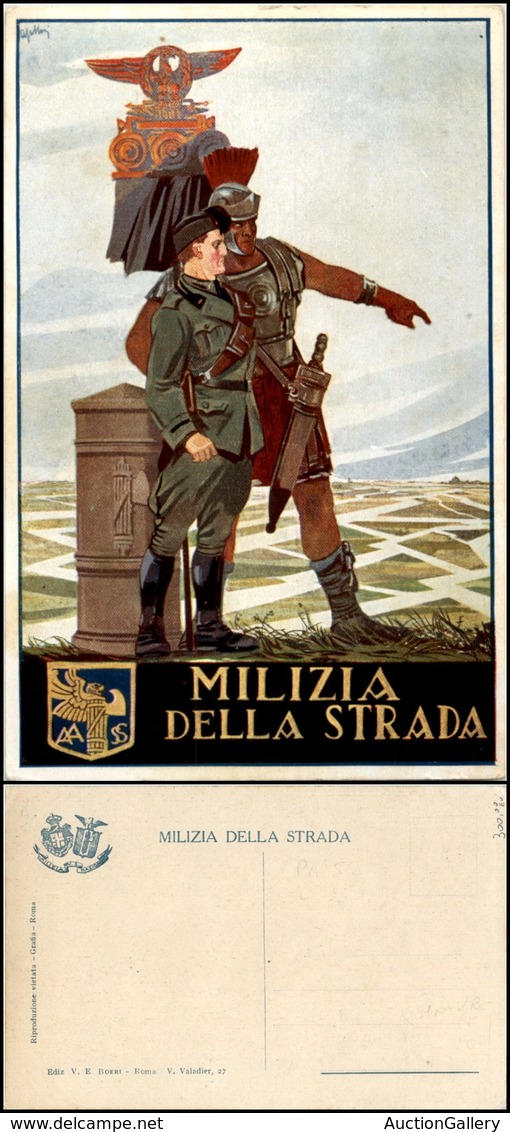 2781 CARTOLINE - MILITARI - Milizia Della Strada - Legionario Indica La Strada Al Milite - Illustratore Apolloni - Nuova - Other & Unclassified