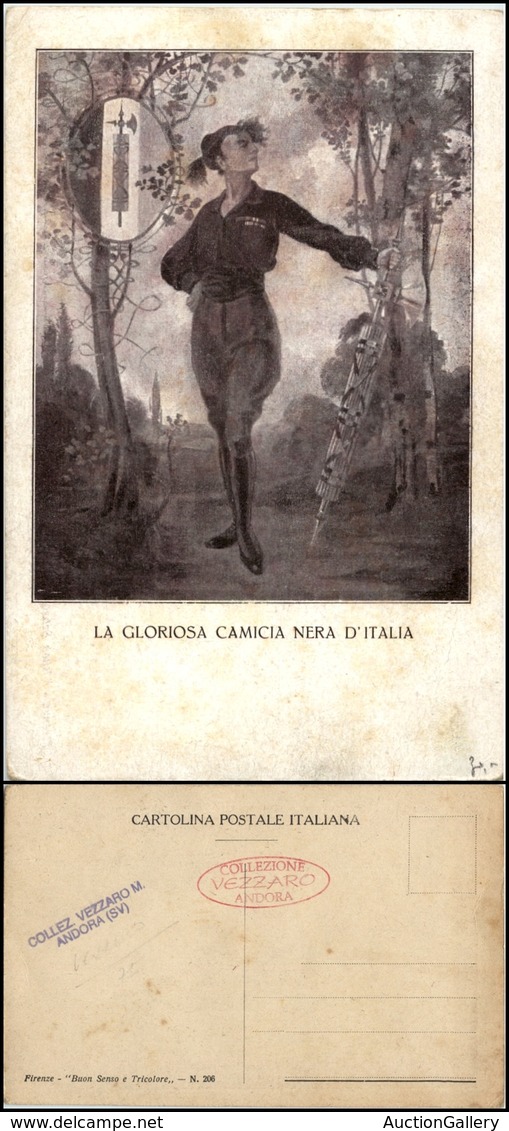 2904 CARTOLINE - MILITARI - La Gloriosa Camicia Nera D'Italia - Nuova - Autres & Non Classés