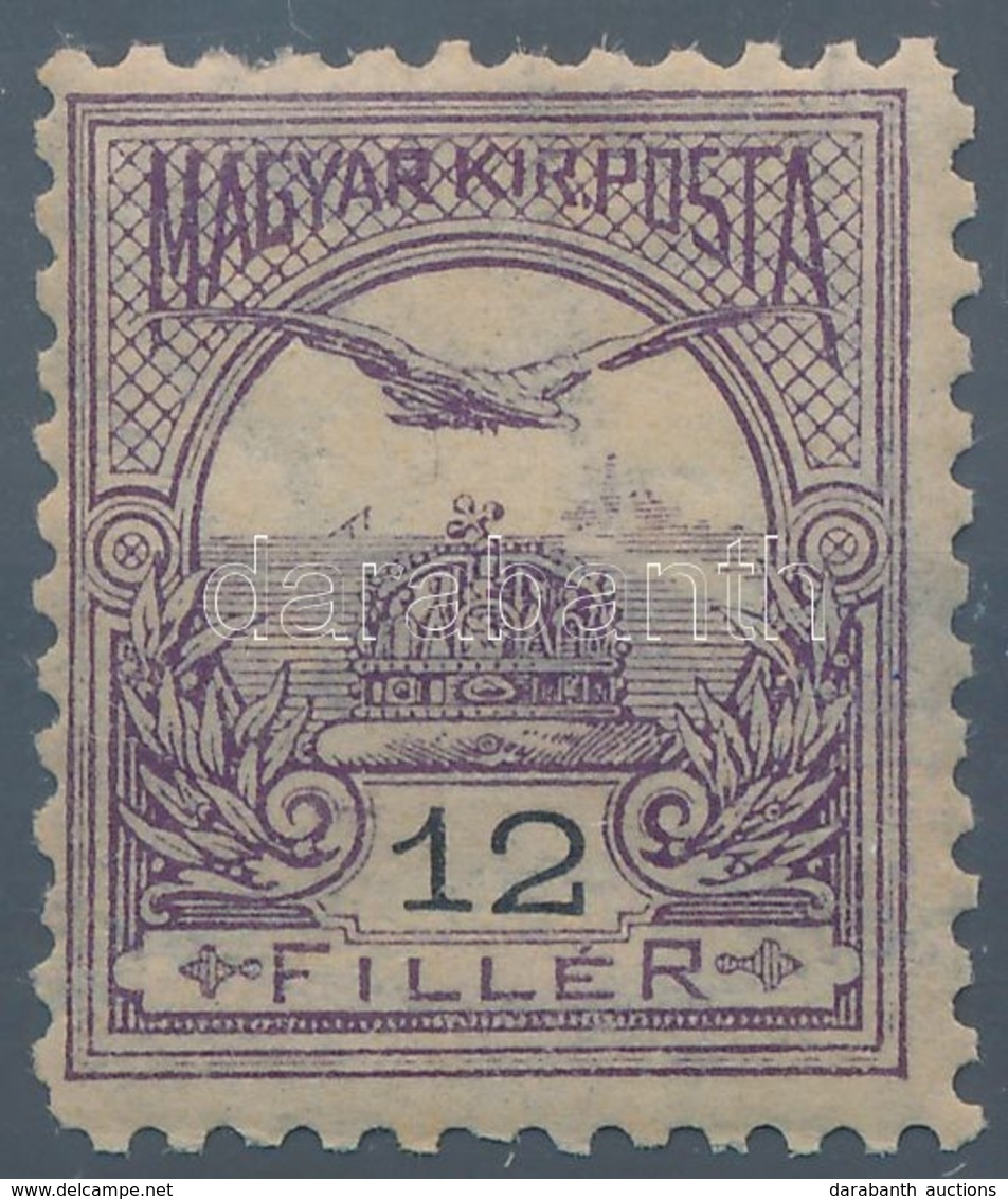 ** 1900 Turul 12f 11 1/2 Fogazással, Ritka Szép Darab RR! (110.000) - Autres & Non Classés