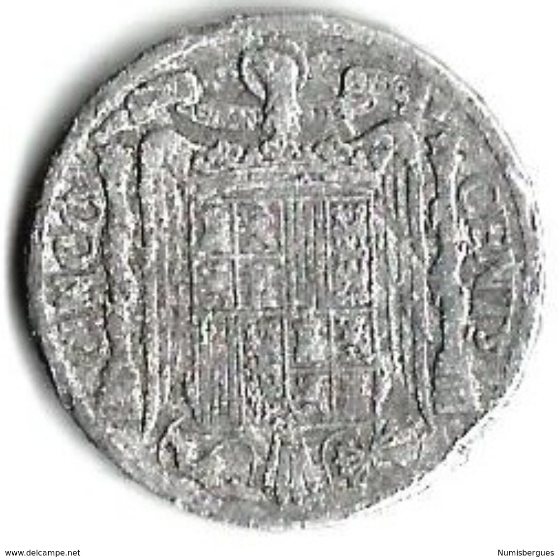 Pièces De Monnaie 5 Centimos 1940 - 5 Centiemen