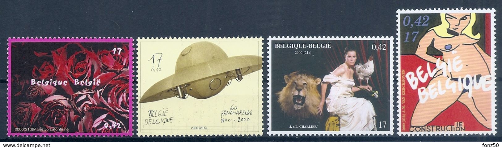 BELGIE 2000 * 2938/41 * Postfris Xx - Neufs