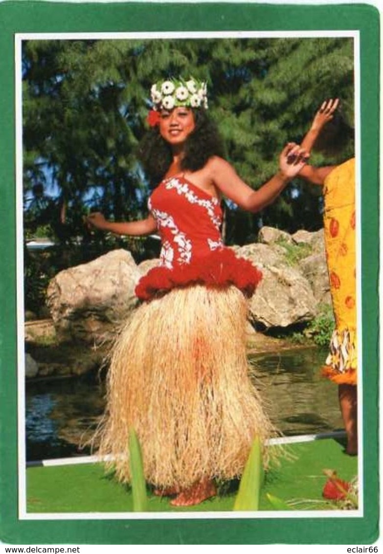 Hawaii - Oahu - The Beautiful Dancer Of Hawaii As Viewed At The Polynesian Cultural Center Cpm 1984 - Oahu