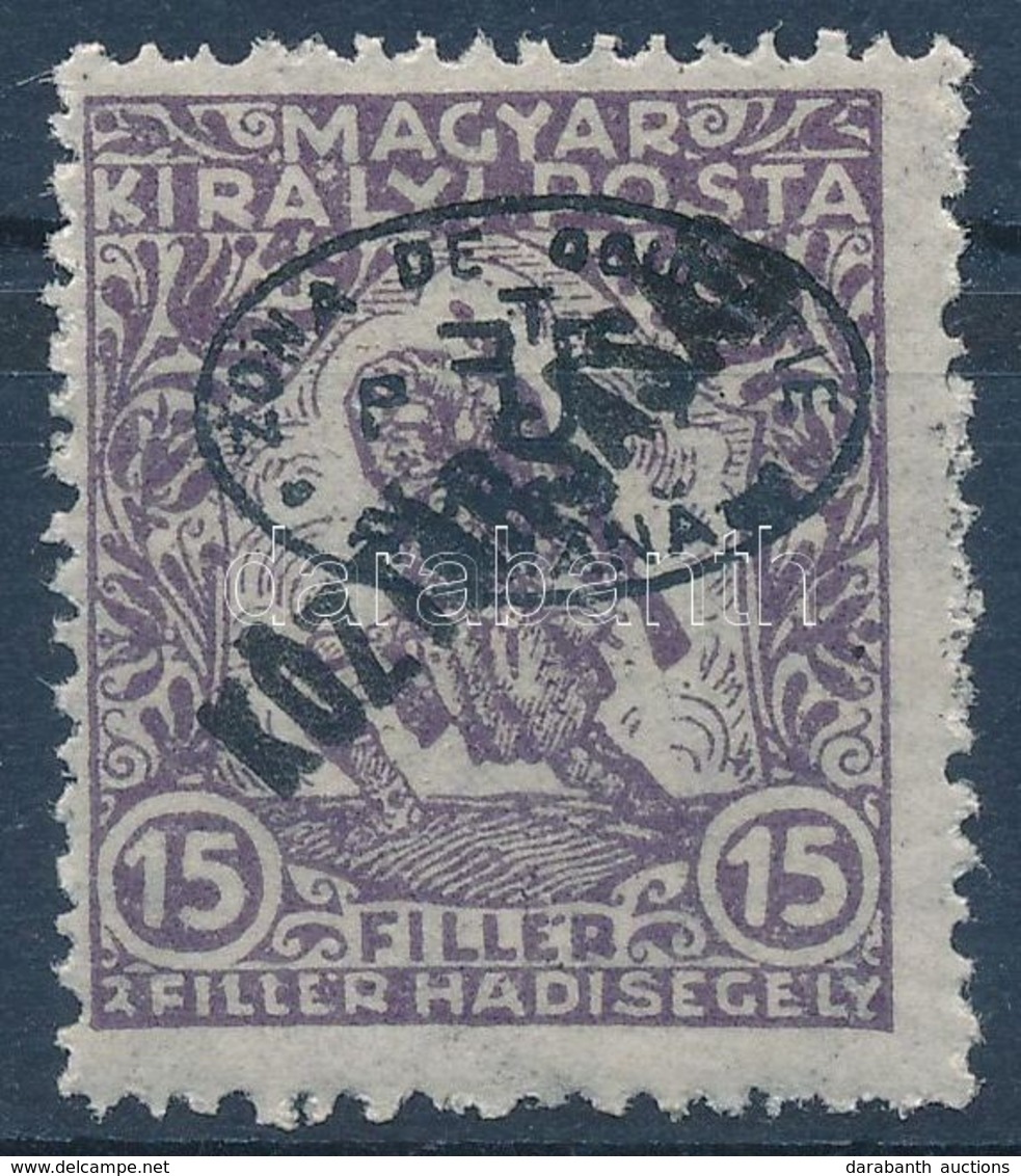 ** Debrecen I. 1919 Hadisegély/Köztársaság III. 15f Garancia Nélkül (**25.000) - Autres & Non Classés