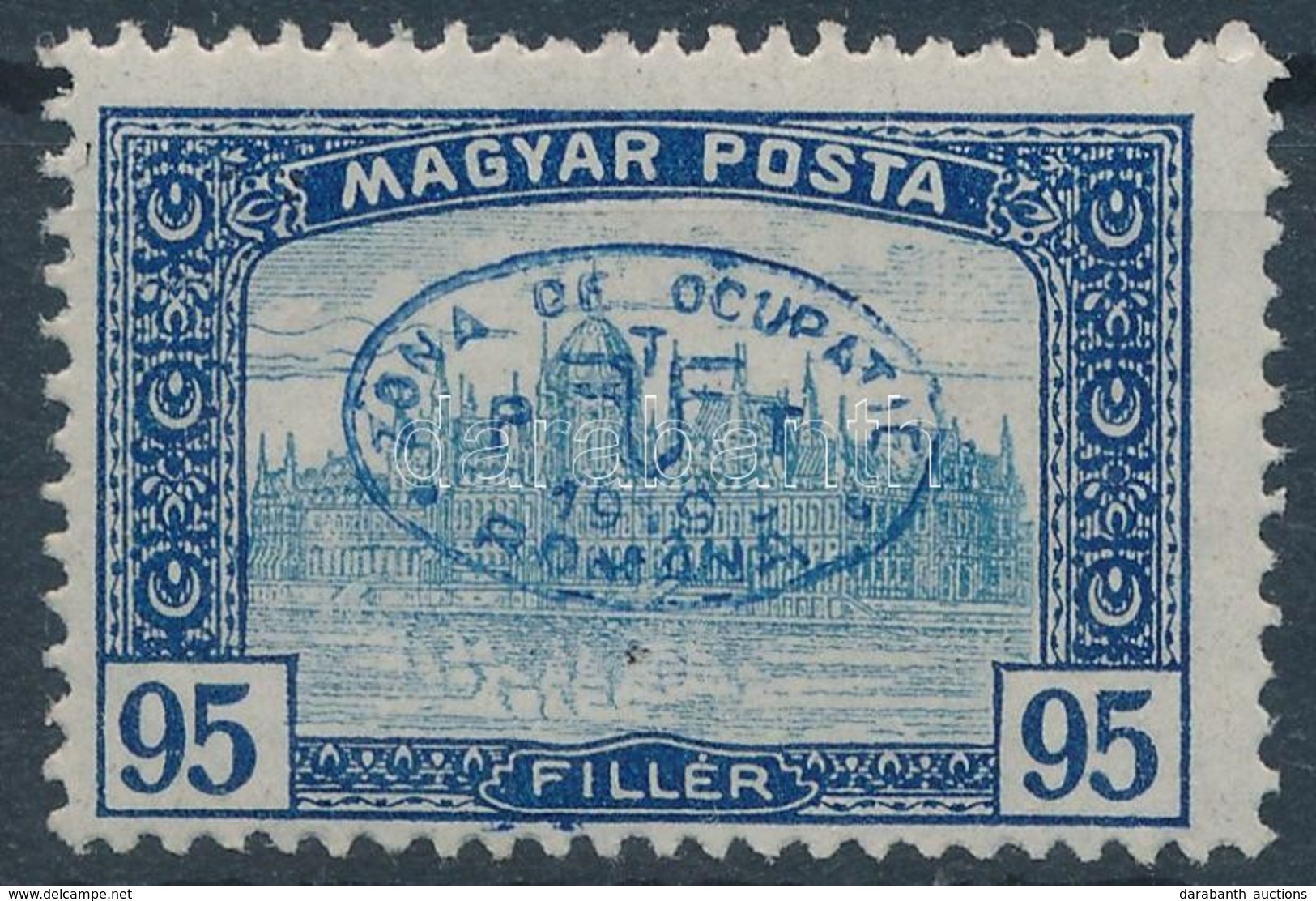 * Debrecen I. 1919 Magyar Posta 95f Garancia Nélkül (**50.000) - Autres & Non Classés