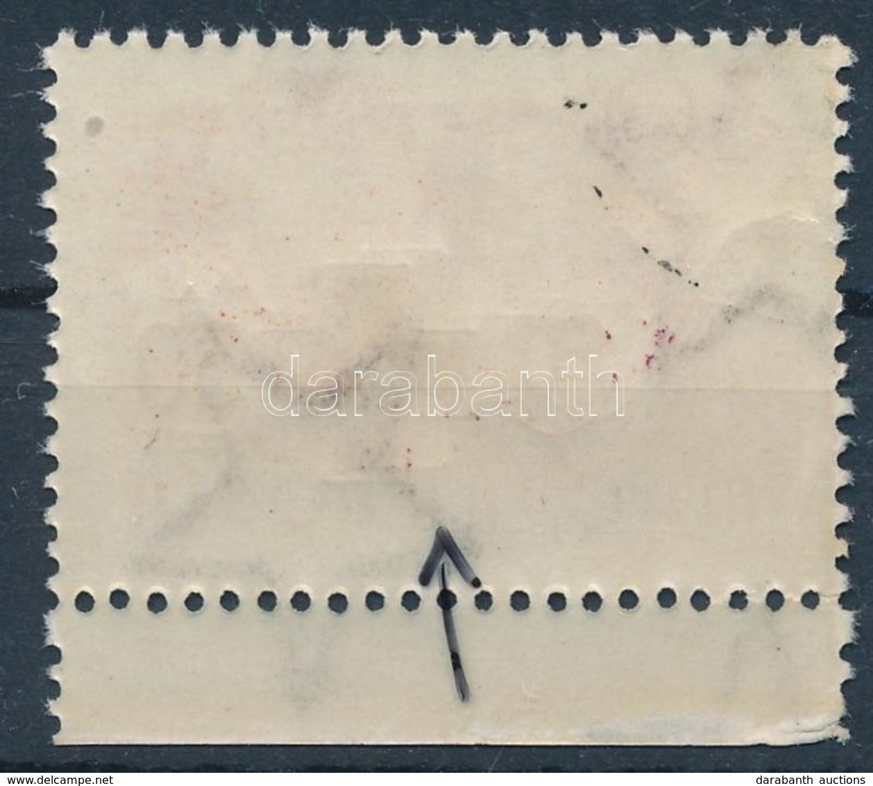 O 1957 Vöröskereszt 30f Két Felülnyomással - Normál és Elcsúszott Vaknyomat (60.000) / Mi 1483 With Double Overprint (no - Autres & Non Classés