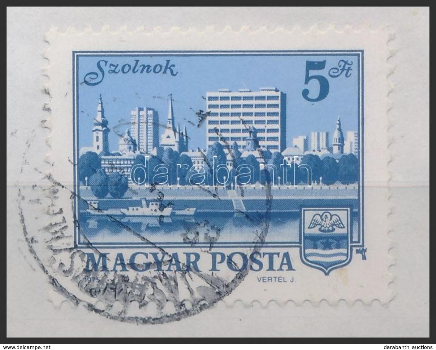 O 1975 3023 II Szolnok 5Ft Repülő Madár Tny. - Autres & Non Classés