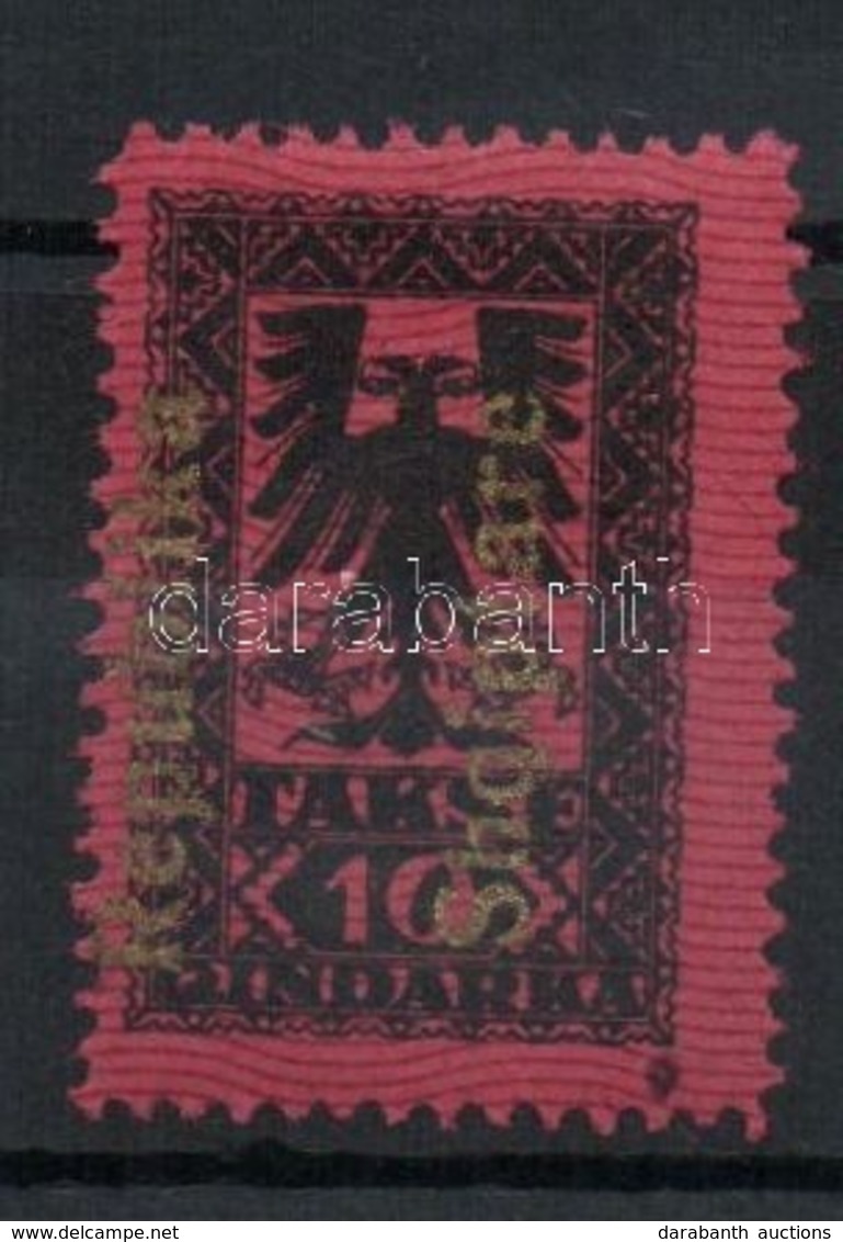 * 1925 Portó Mi 23 Arany Felülnyomás / Postage Due With Gold Overprint - Autres & Non Classés