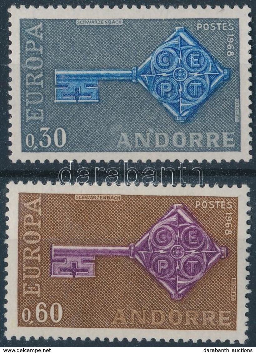 ** 1968 Europa CEPT Sor Mi 208-209 - Autres & Non Classés