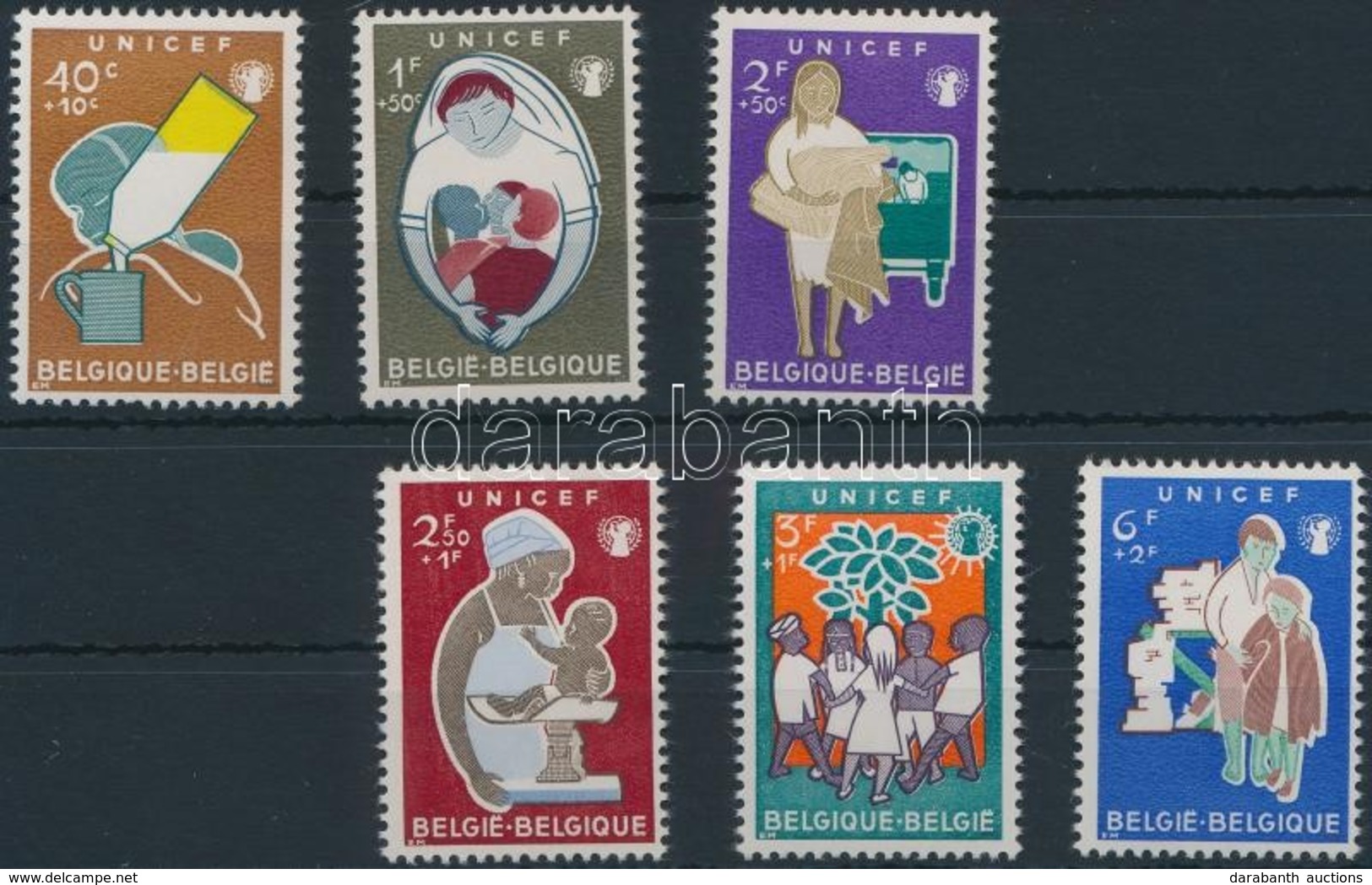 ** 1960 UNICEF Sor Mi 1212-1217 - Autres & Non Classés