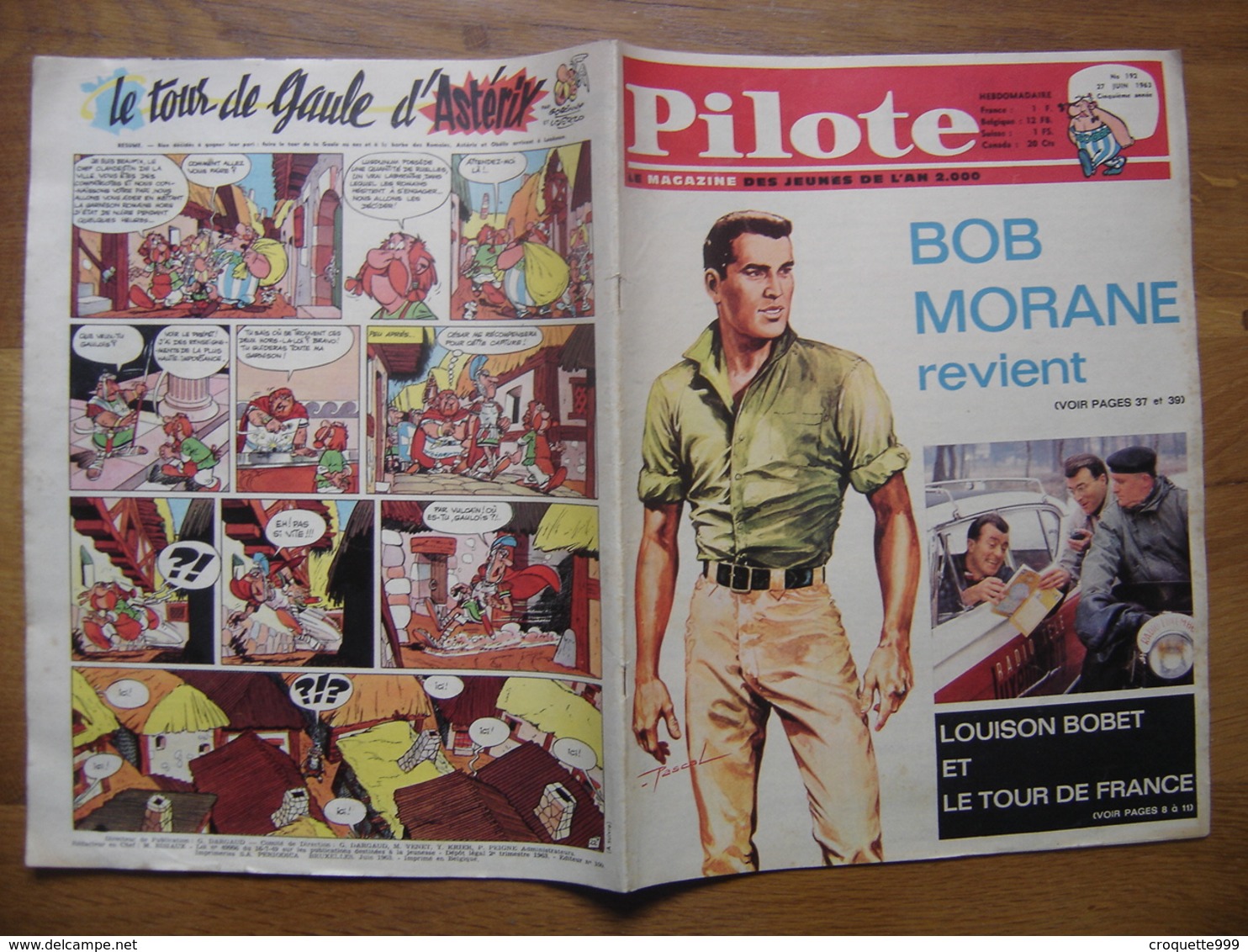 1963 PILOTE 192 Pilotorama CHICHEN ITZA VILLE MAYAS Bob Morane Louison Bobet - Pilote