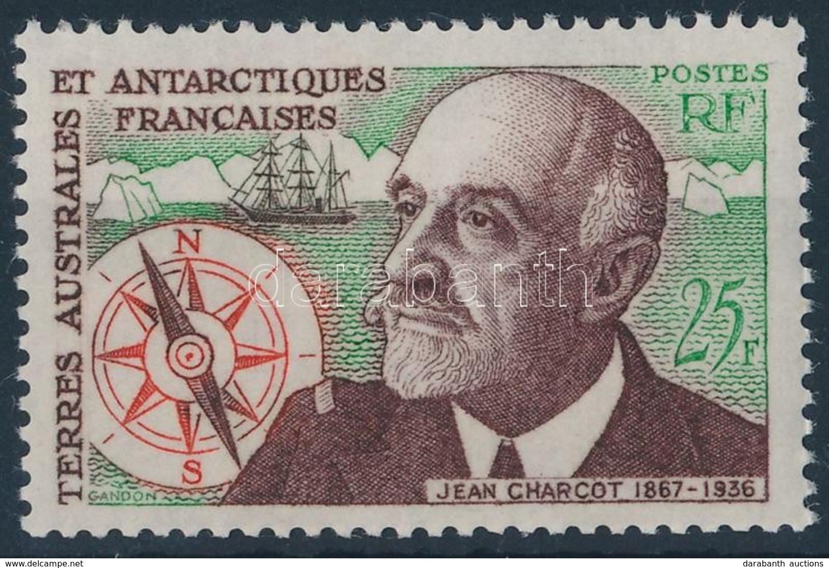 ** 1961 Jean-Baptiste Charcot Mi 24 - Autres & Non Classés