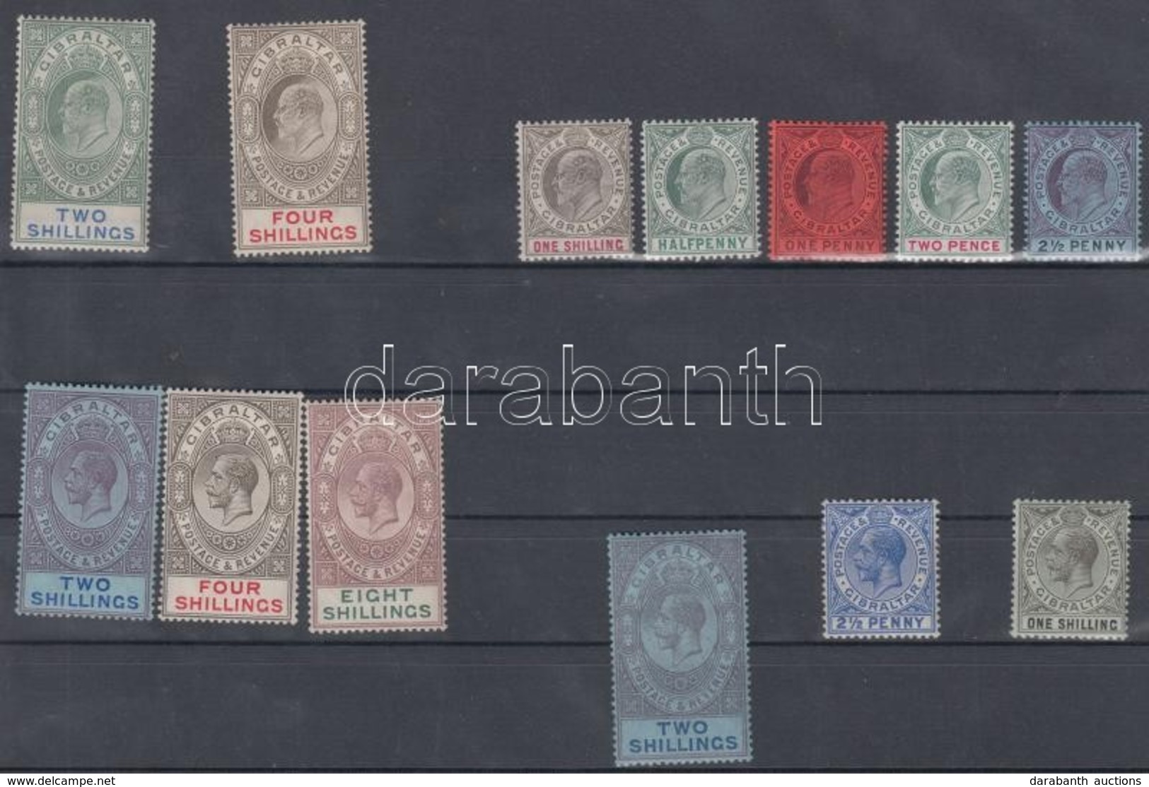 ** * 1903-1927 Forgalmi Bélyegek (47, 49, 84 Postatiszta) / Definitive Stamps Mi 42-43, 47-50, 63, 68, 70-73, 84 - Autres & Non Classés