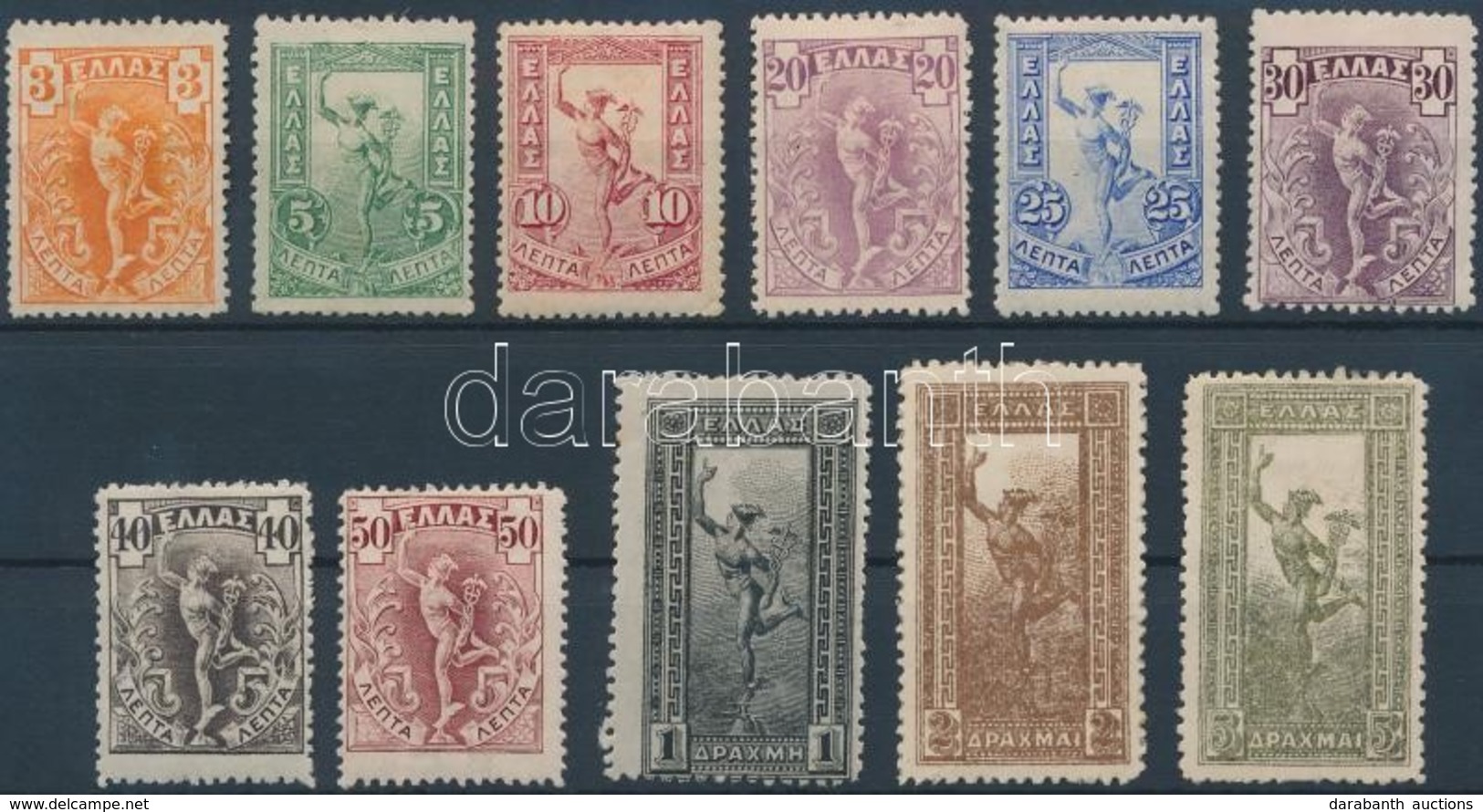 * 1901 Forgalmi értékek Mi 127-136, 138 - Altri & Non Classificati