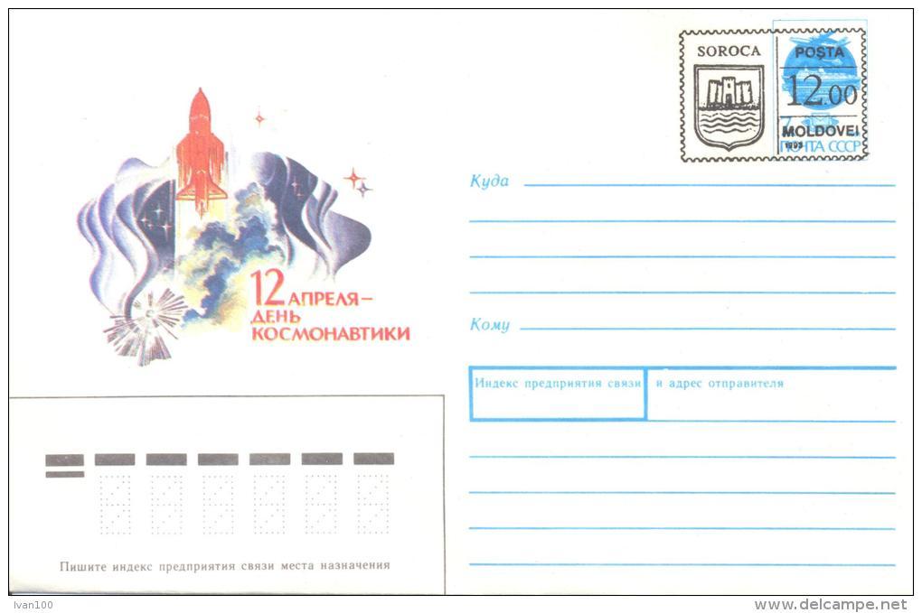 1993. Moldova, Local OP "12.00" On Soviet Stamp, Soroca District, Mint/** - Moldavie