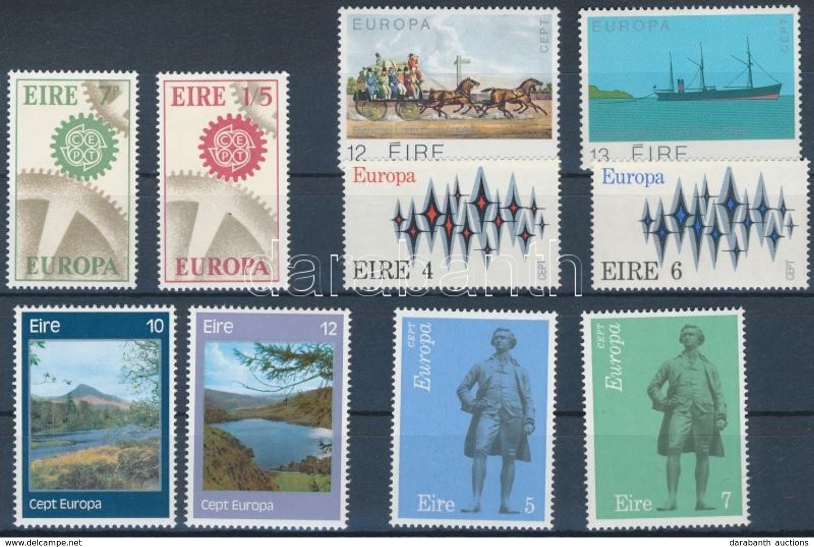 ** Europa CEPT 1967-1979 5 Klf Sor - Autres & Non Classés