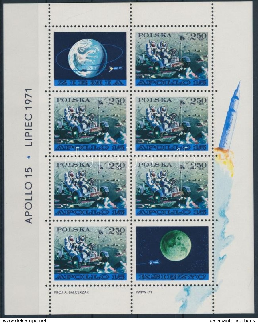 ** 1971 Apollo 15 Blokk Mi 48 - Autres & Non Classés